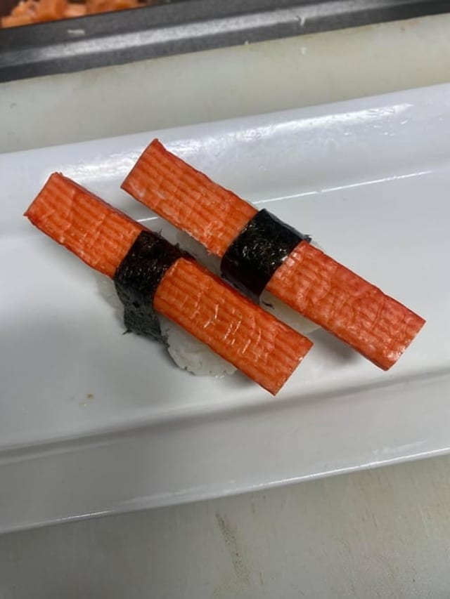 Crab Stick Nigiri 2pcs.
