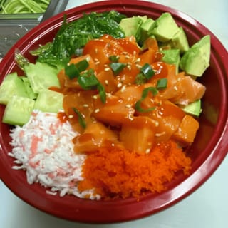 Spicy Salmon Poke Bowl