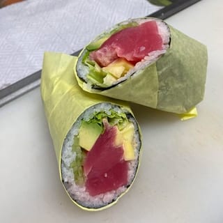 Ahi Tuna Mango Burrito