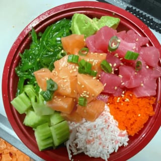 Salmon & Ahi Tuna Poke Bowl