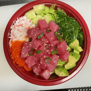 Ahi Tuna Poke Bowl