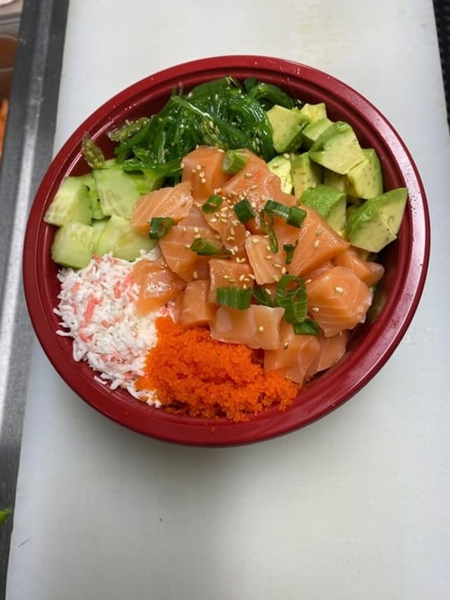 Salmon Poke Bowl.